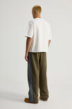 Half Half Baggy Trackpant, HH DEEP KHAKI/SPORT SPLICE - alternate image 3