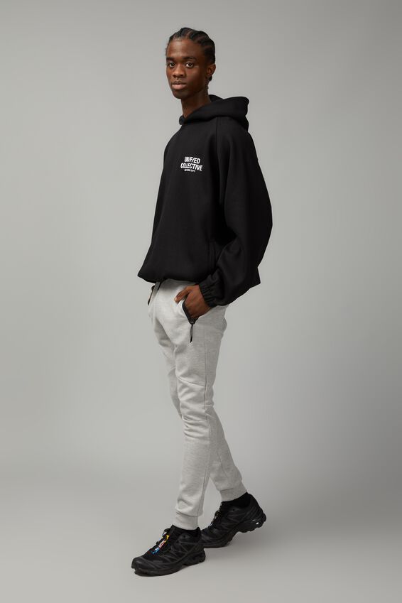 Tech Track Pant, LIGHT GREY MARLE