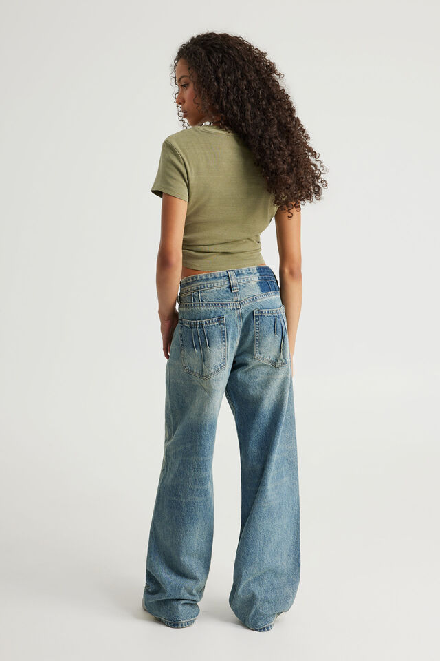 Luca Low Rise Jean, DREAMLITE BLUE