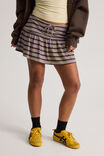 Florence Frill Skirt, NEUTRAL STRIPE - alternate image 1