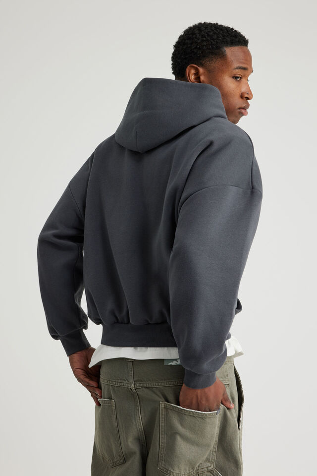 Open Gallery Hoodie, OG SLATE/EMBOSSING