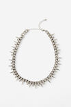Notion Chunky Novelty Necklace, SILVER - example image 1