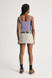 Utility Mini Skirt, SUNBLEACHED KHAKI - alternate image 3