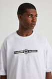 Heavyweight Box Fit Nfl Tshirt, LCN NFL WHITE/ RAIDERS Y2K - alternate image 4