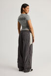 Notion Baggy Nylon Track Pant, NTN CHARCOAL/TAUPE - alternate image 3