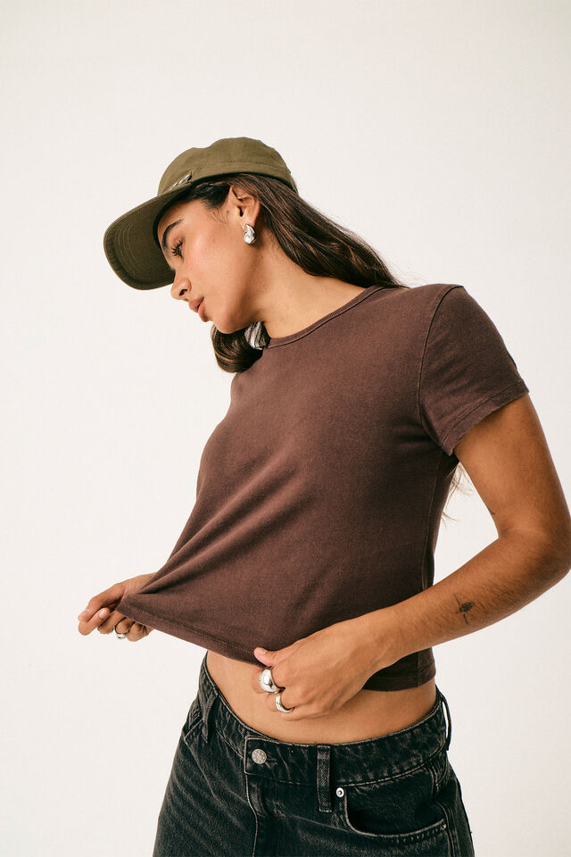 Authentics Short Sleeve Tee, COCO BEAN