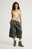 Graphic Rib Tank, LEMON BUTTER / VIVID DRAGON - example image 2