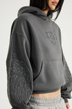 Notion Boxy Hoodie, NTN WASHED BLACK/ANGEL OR DEMON - example image 4