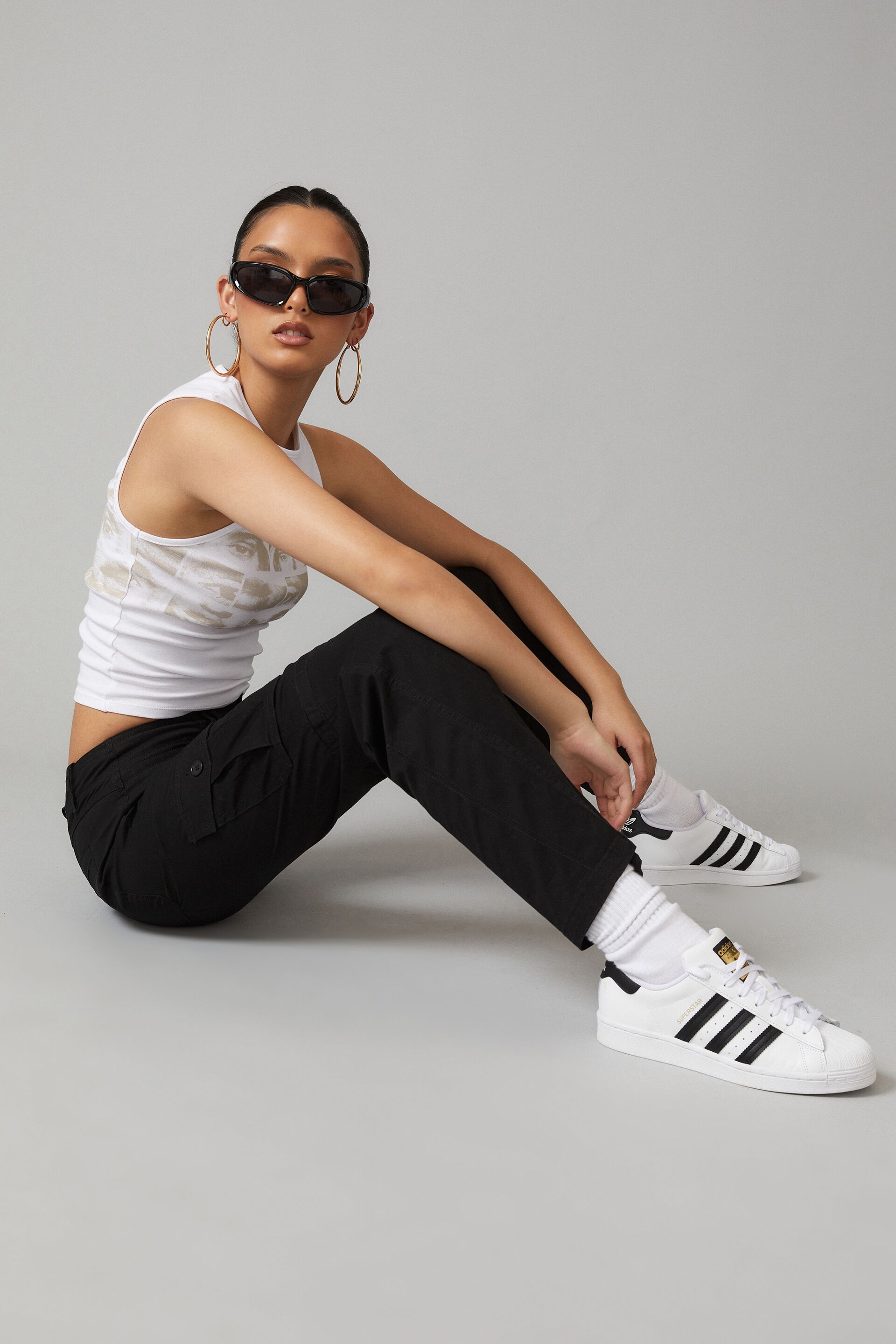 Adidas kick shop flare pants
