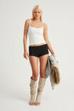 Raya Pull On Short, BLACK/HOT MESS HEART - example image 4
