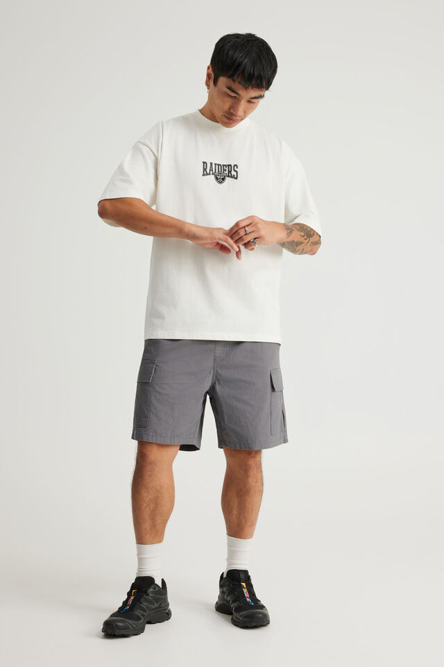 Box Fit Nfl Tshirt, LCN NFL CLOUD/RAIDERS BOLD CLASSIC