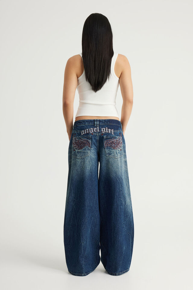 Mega Baggy Jean, STRATOSPHERE INDIGO/ANGEL GIRL