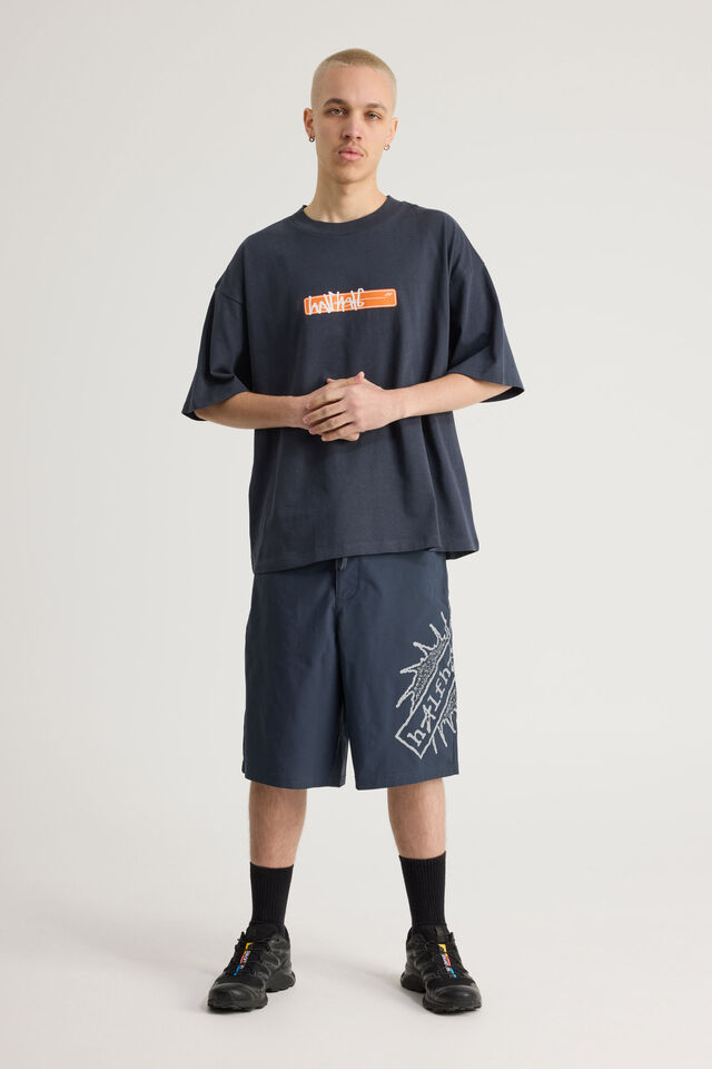 Half Half Classic Boardshort, SEAL/ICARUS MEGA