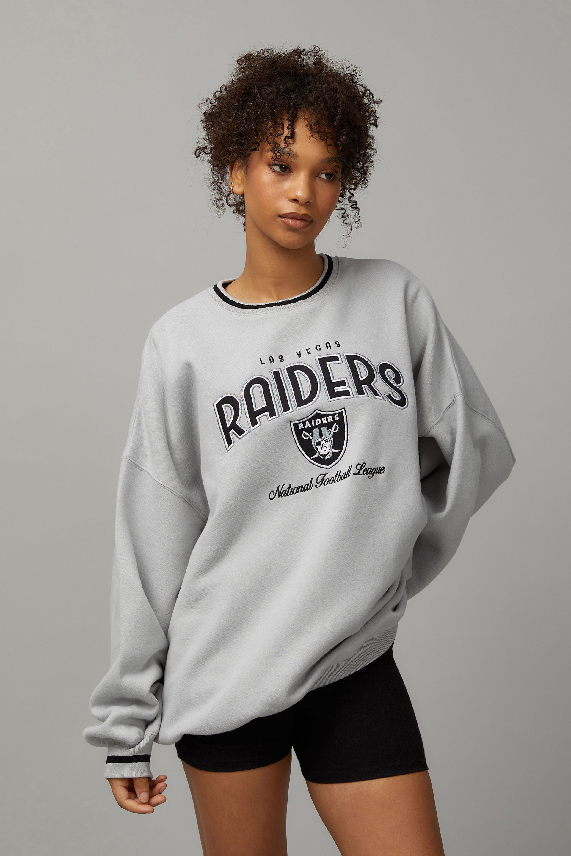 Lcn Nfl Slouchy Graphic Crew