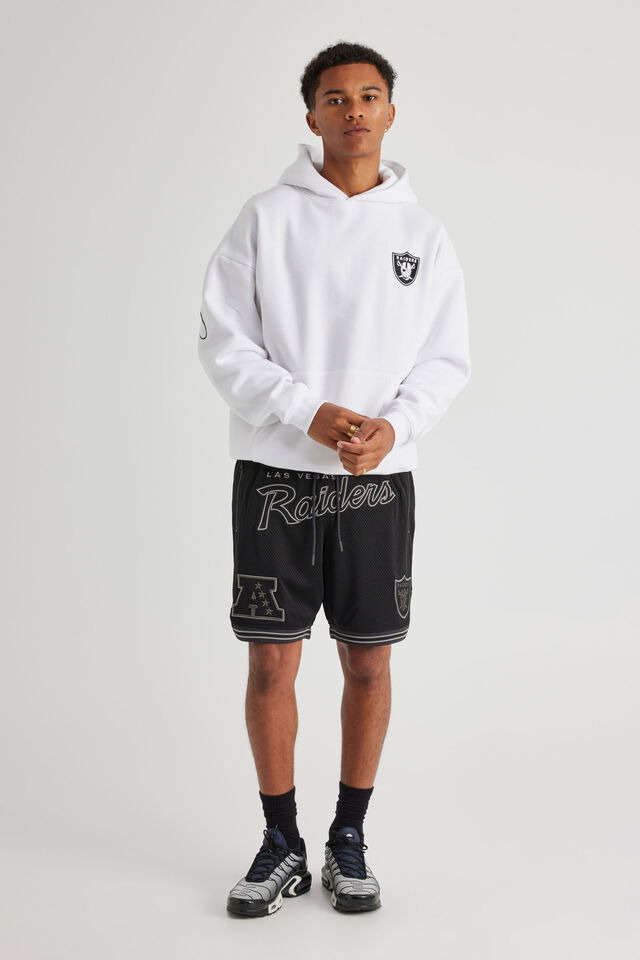 Nfl Hoodie, LCN NFL WHITE/RAIDERS CIRCULAR