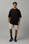 Heavy Weight Box Fit Graphic Tshirt, BLACK/UC TONAL - alternate image 4