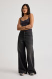 Mega Baggy Jean, MIDNIGHT BLACK - alternate image 2