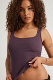 Authentics Scoop Rib Tank, FROZEN BERRY - alternate image 2