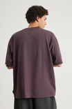 Authentics Heavy Weight Box Fit Tshirt, WASHED FROZEN BERRY - alternate image 3