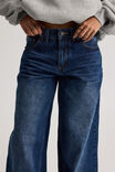 Mega Baggy Jean, DEEP BLUE - alternate image 4