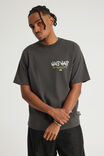 Half Half Heavyweight Core Fit Tshirt, HH SLATE/MILK CRATE - example image 2