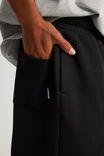Baggy Track Short, BLACK - alternate image 4