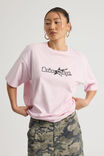 Oversized Graphic Tee, PINK ICE/ILLUSION DEPT - alternate image 3