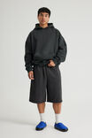 Authentics Premium Track Short, WASHED BLACK - example image 5