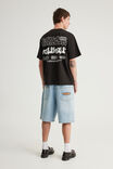 Half Half Classico Denim Short, CLEAN BLEACH - alternate image 3
