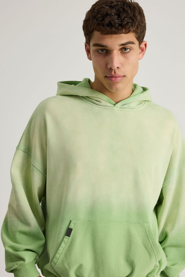 Open Gallery Hoodie, OG WASHED FAIRWAY GREEN/ORIGINALS