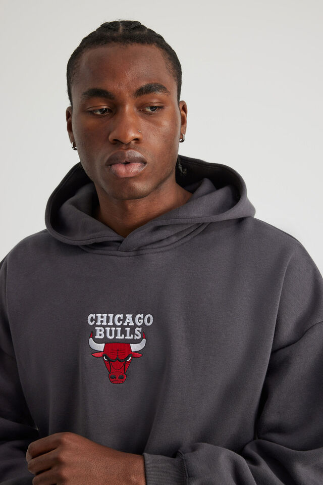 Nba Hoodie, LCN NBA SLATE/CHICAGO BULLS
