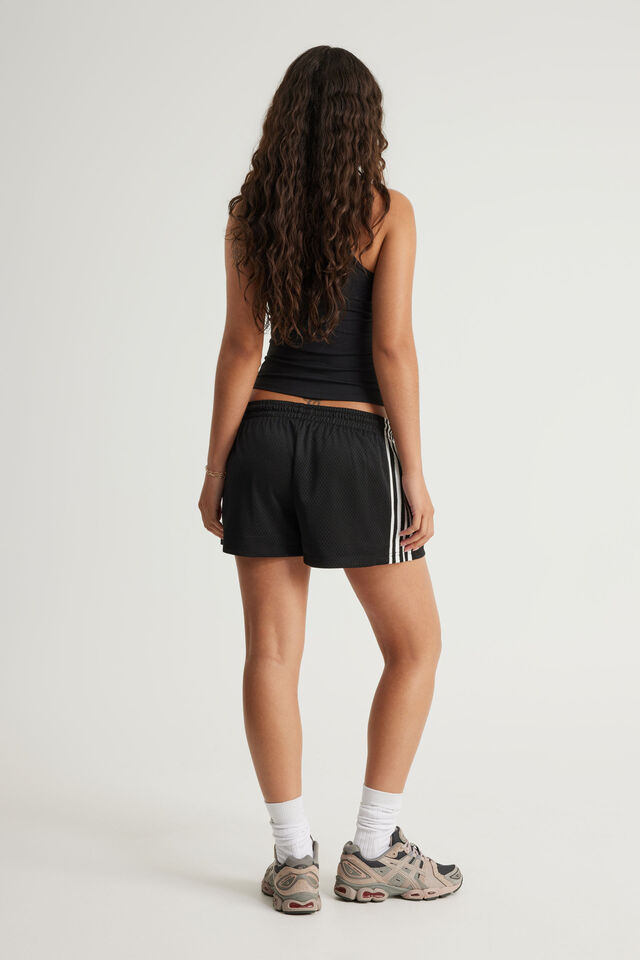 Micro Bball Short, BLACK_WHITE_MESH