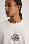 Half Half Boxy Cropped Graphic Tshirt, HH CLOUD/HALF HALF CHERUBS - alternate image 4