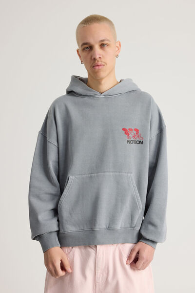 Notion Hoodie, NTN WASHED CONCRETE/OBLIVION