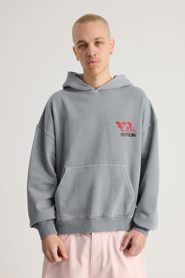 Notion Hoodie, NTN WASHED CONCRETE/OBLIVION
