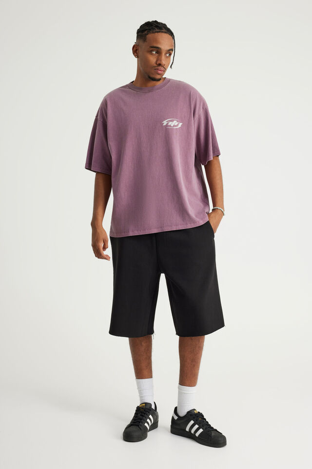 Notion Vintage Graphic Tshirt, NTN WASHED DUSTED PLUM/BLANK STATE