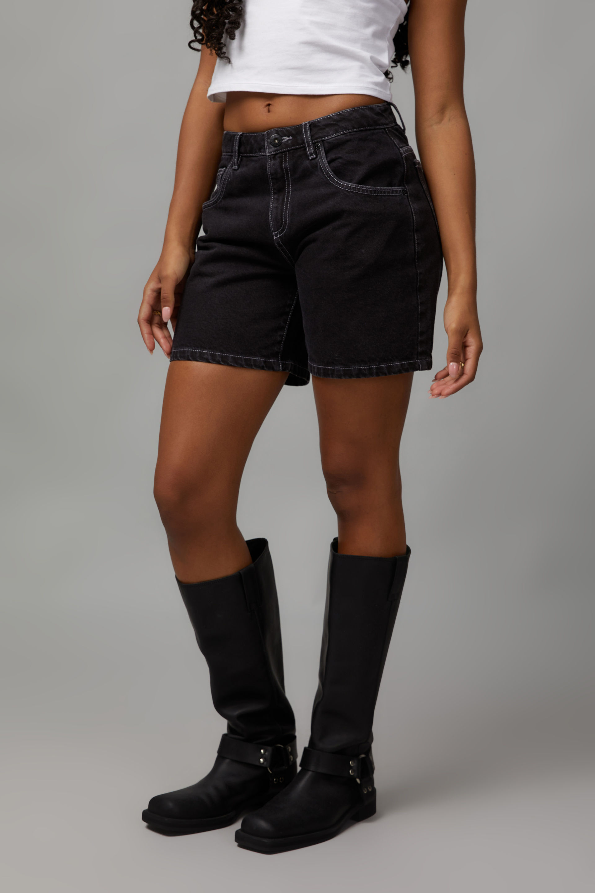 Factorie high waisted shorts clearance
