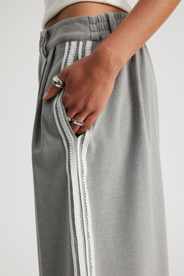 Jumbo Dress Pant, HEATHER GREY