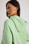 Harley Slouchy Hoodie, LIME GELATO/TLK LTR - alternate image 4