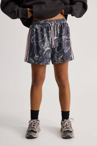 Hype Street Basketball Short, WOODLAND CAMO