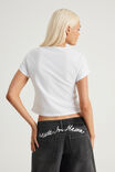 Graphic Baby Tee, WHITE/ASCII EYES - alternate image 3