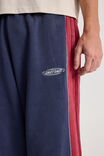Half Half Baggy Trackpant, HH WASHED MIDNIGHT NAVY/PANELLED Y2K - alternate image 3