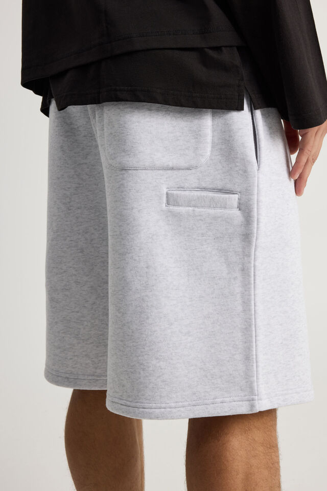 Authentics Regular Track Short, SILVER MARLE