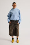 Open Gallery Boxy Hoodie, BLUE MIST/OG - alternate image 2