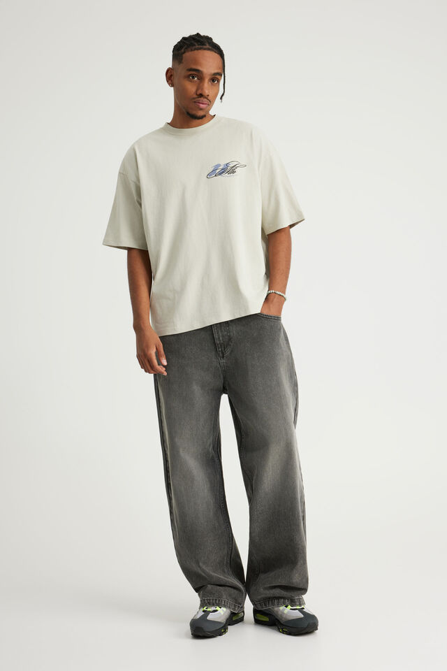 Notion Vintage Graphic Tshirt, NTN WASHED PEBBLE/SUPERSCRIPT