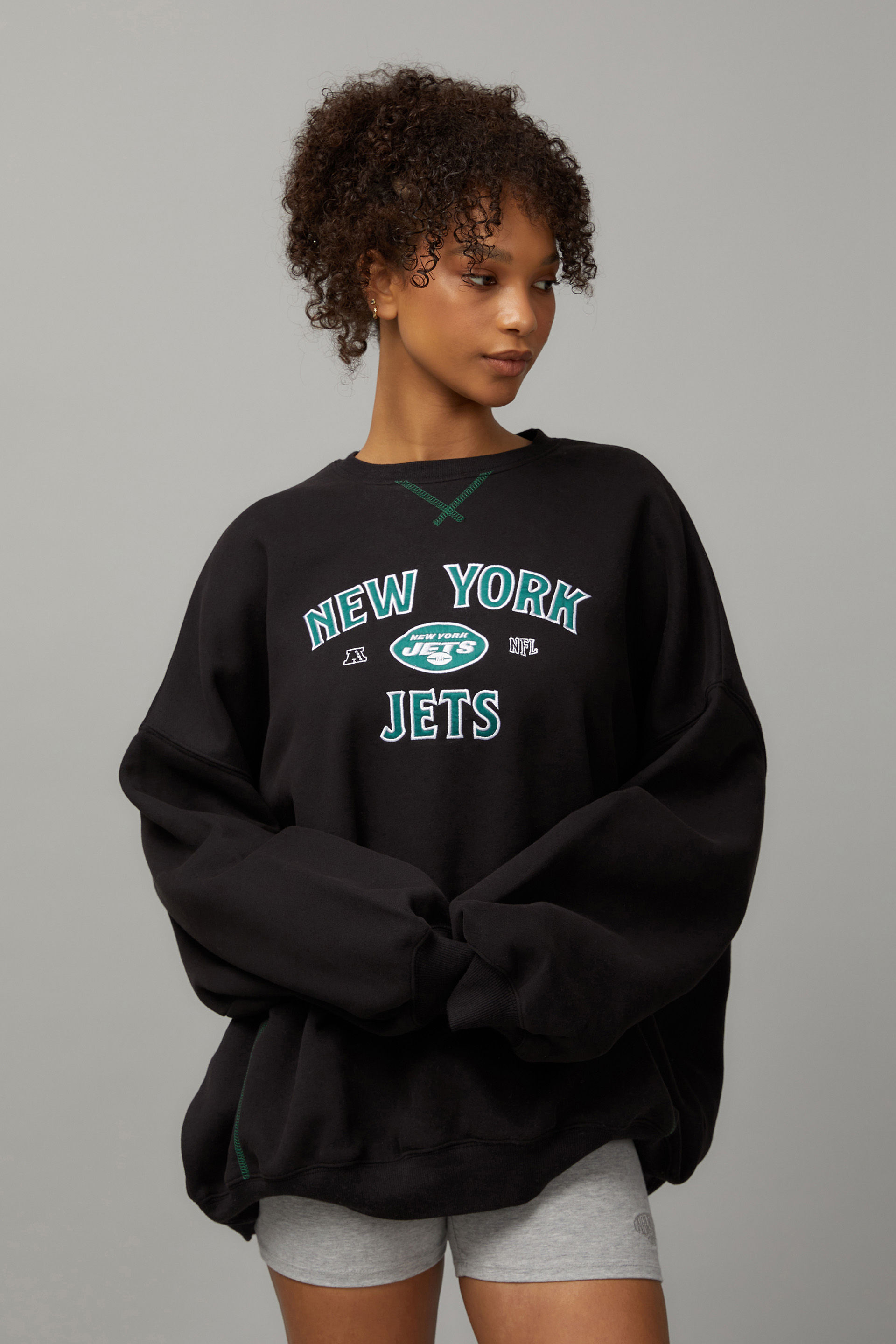 Jets top sweatshirt womens