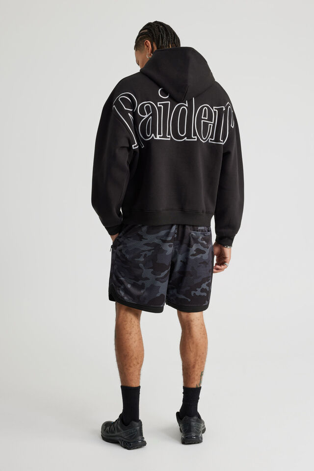 Nfl Basketball Short, LCN NFL CAMO/RAIDERS