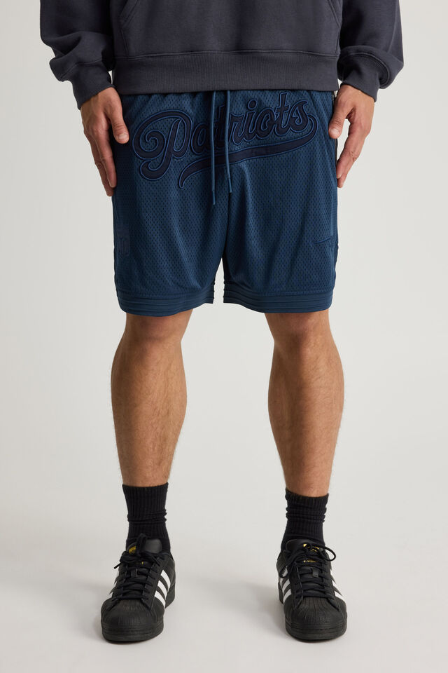 Nfl Basketball Short, LCN NFL NAVY/PATRIOTS CLASSIC