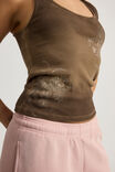 Graphic Tank, WASHED ESPRESSO/ANGEL - alternate image 4