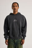 Notion Hoodie, NTN WASHED BLACK/CHROME - alternate image 3